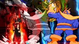 Dragon Ball Super vs Marvel MUGEN Evil Goku vs Thanos