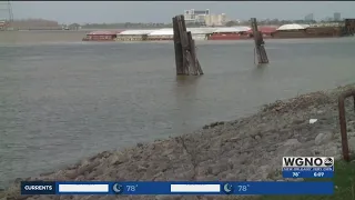 Mississippi River levels are starting to rise.