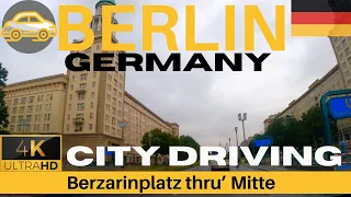 Berlin City Driving : Berzarinplatz thru' Mitte