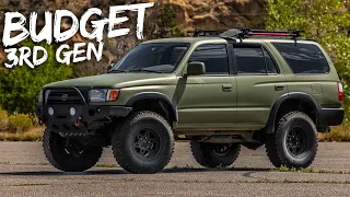 BUDGET 3rd Gen 4Runner Build - OD Green Plastidipped Adventure / Overland Rig Walk Around