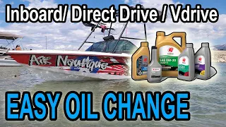 Easy Way to Change Oil on ANY Direct Drive, Inboard, Or V-Drive - GT Canada How To