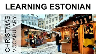 Learning Estonian #16 Christmas vocabulary