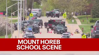 Mount Horeb school active shooter, FOX6 at scene | FOX6 News Milwaukee