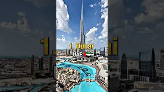 Top 10 Most Futuristic Cities In The World 🌎 #shorts #top #viral #trending