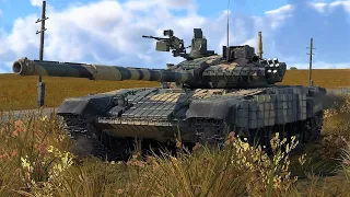 War Thunder: T-72AV (TURMS-T) Russian Main Battle Tank Gameplay [1440p 60FPS]