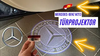 Türlicht Logo Projektor | Mercedes-Benz Bodenbeleuchtung W213 W205 W166 W167 W222 W223 W176 X253