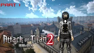 Attack On Titan 2 Walkthrough Pt 1: Character Creation (No commentary)