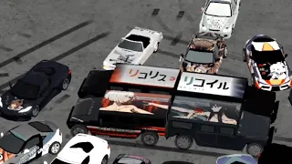 Car Parking Multiplayer CPM Itasha Meet Japan.