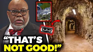 TD Jakes TERRIFIED After CNN Leaks Footage From His SECRET S*X Tunnels