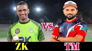 ZAHEER ZAHEER VS TM KC 1 OVER || WHAT AA MOMENT'S