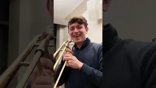 crazy alto trombone challenge 🔥 #shorts