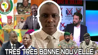 Sékou Tounkara - Tres tres bonne nouvelle. Mali, AES, CEDEAO.