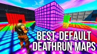 Top 5 DEFAULT DEATHRUN Maps With Codes - The Best Fortnite Default Deathrun Maps Season 8