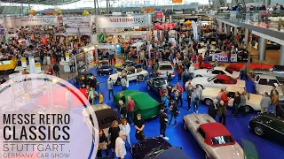 Messe RETRO CLASSICS STUTTGART 2023 , Germany 🇩🇪. Car Show