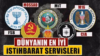 DÜNYANIN EN İYİ İSTİHBARAT SERVİSLERİ #Teşkilat #MİT #İstihbarat