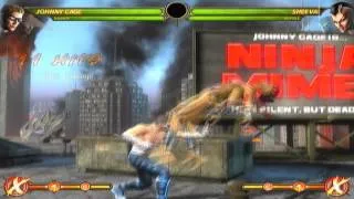 Johnny Cage 125% Combo MK9