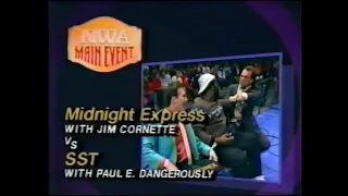 Midnight Express vs Samoan Swat Team   Main Event April 15th, 1989