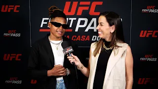 Tamires Vidal: “Estou de volta ao jogo e preparada para dar show” | UFC Vegas 79
