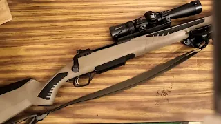 retex sur la Savage scout 110 en 308 winchester