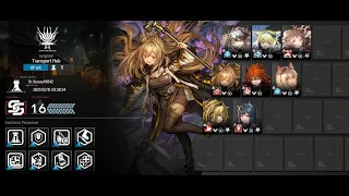 [Arknights] CC#2 Day 12: Transport Hub Max Risk 16. 8 Operators