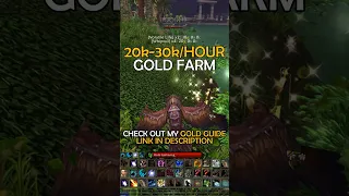 20k-30k / Hour with Herbalism in World of Warcraft