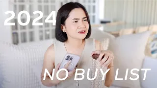 no buy list 2024 (things i'm not buying this year) | Anna Cay ♥