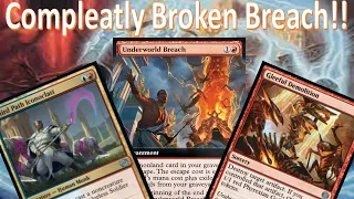 MOM card Breaks Breach in Modern!! Amazing 5-0 Trophy Run || MTGO