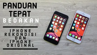 Cara bedakan Iphone asli dan rekondisi