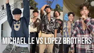 Michael Le Vs. Lopez Brothers Dance TikTok Compilation  | Viral Tik Tok Compilation 2020