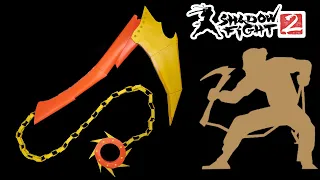 Blood Reaper Shadow Fight 2 || How to make origami paper Ninja Scythe