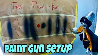 How to Setup your Paint Gun to Spray a Car Guide!