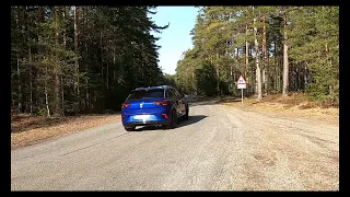 Volkswagen T-Roc R  2021 exhaust sounds, launch control