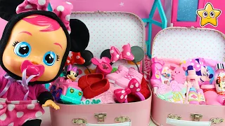 CRY BABIES Minnie 🎀 What to carry in your DIAPER SUITCASE and How to TAKE CARE OF IT if it's insane