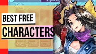 [Another Eden] BEST Free Characters! (Top 10)