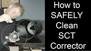 How to Remove and Clean an SCT Telescope Corrector Plate - FRONT AND BACK