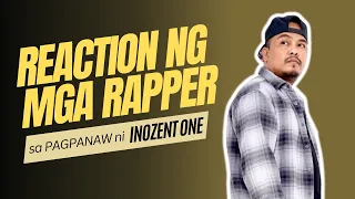 Reaction ng mga rapper sa pagpanaw ni Inozent One