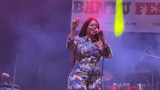 Chrisette Michele Performing Epiphany Live at Bantu Fest