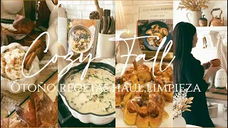 OTOÑO 2023🍂| COZY FALL DAYS| OTOÑO RECETAS,DECORACIÓN HAUL, LIMPIEZA🍂