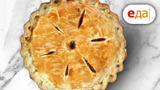 Американский яблочный пирог и яблоки в карамели | Выпечка для чайников