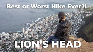 ⛰️ Lion's Head Hike! Can't Believe It! | Cape Town, South Africa