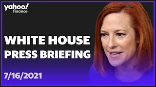 White House Press Secretary Jen Psaki holds press briefing