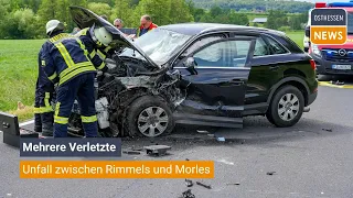 NÜSTTAL: Schwerer Verkehrsunfall zwischen Rimmels und Morles - mehrere Verletzte