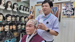 amazing! The customized wig making process! self-wearing wig - wig factory