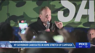 NY governor candidates in home stretch of campaign