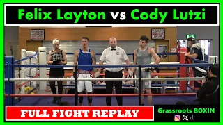 Felix Layton vs Cody Lutzi - FULL FIGHT - Guildford City Boxing Club Show (12/05/24)