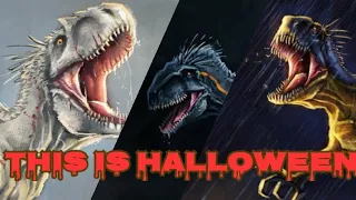 Indominus rex, Indoraptor, & Scorpius rex - This is Halloween (Halloween Special)