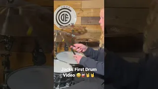 Jacks First Drum Video 😃🥁🤘🤘 Maneskin Beggin