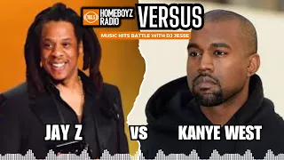 JAY Z  vs KANYE WEST BATTLE MIX BY DJ JESSE