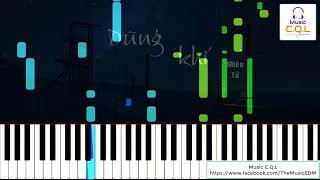 Piano Tutorial | Dũng Khí (勇气) - Miên Tử (棉子) | Hot Tik Tok 2020