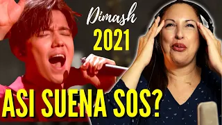 DIMASH | SOS 2021 | Vocal Coach REACTION   & ANALYSIS